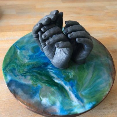 MadeByFem Creatief in Workshops Epoxy Friesland Bodycasting Friesland