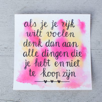 Creatief in workshops MadeByFem workshop handletteren Friesland Groningen Drenthe Vriendinnen Teamuitjes
