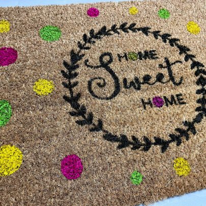 Workshop Deurmat pimpen Creatief in workshops Friesland Groningen Drenthe vriendinnen bedrijfsfeestje ontspannen