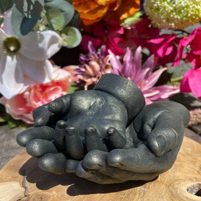 Bodycasting Friesland ByFem 3d beeld handbeeld Groningen gips Drenthe Flevoland Gelderland gips voor altijd samen herinneringen vriendje zoon broertje onverwachts afscheid liefde love